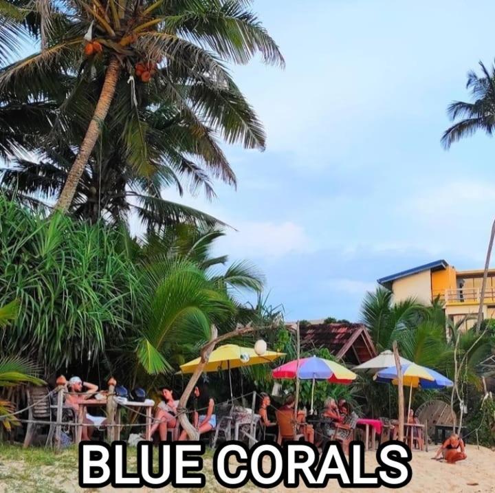 Blue Corals Beach Bungalow Матара Екстериор снимка